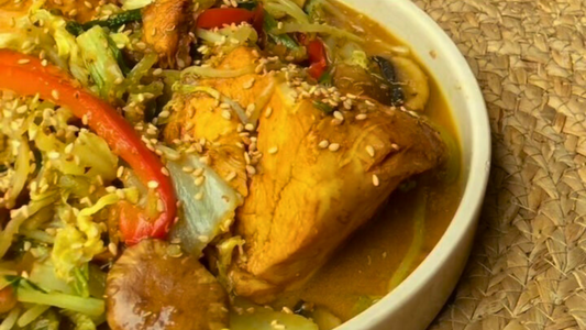 Pollo con verduras a partir de los 12 meses