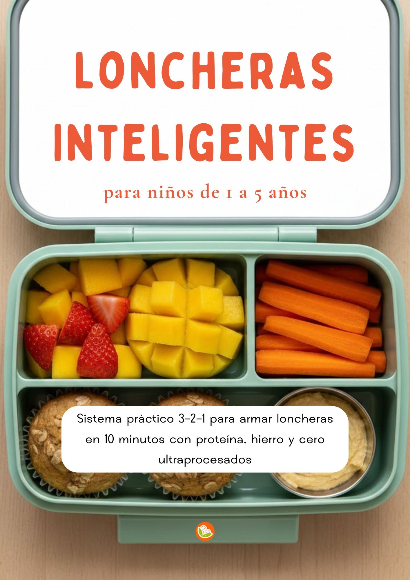 Lonchera Inteligente - Sistema 3–2–1 para niños de 1 a 5 años