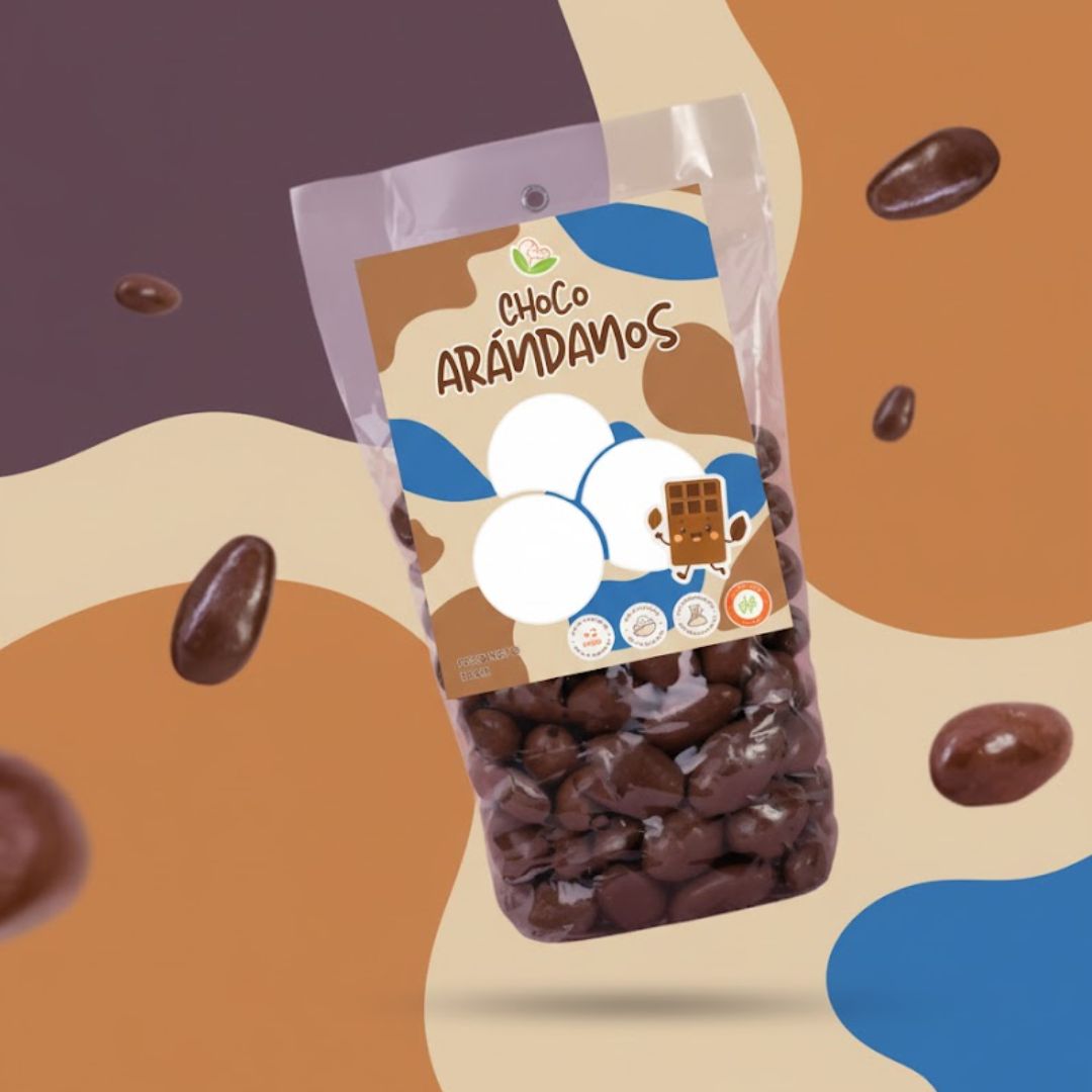 Arándanos con Chocolate 60 % - 50 gr