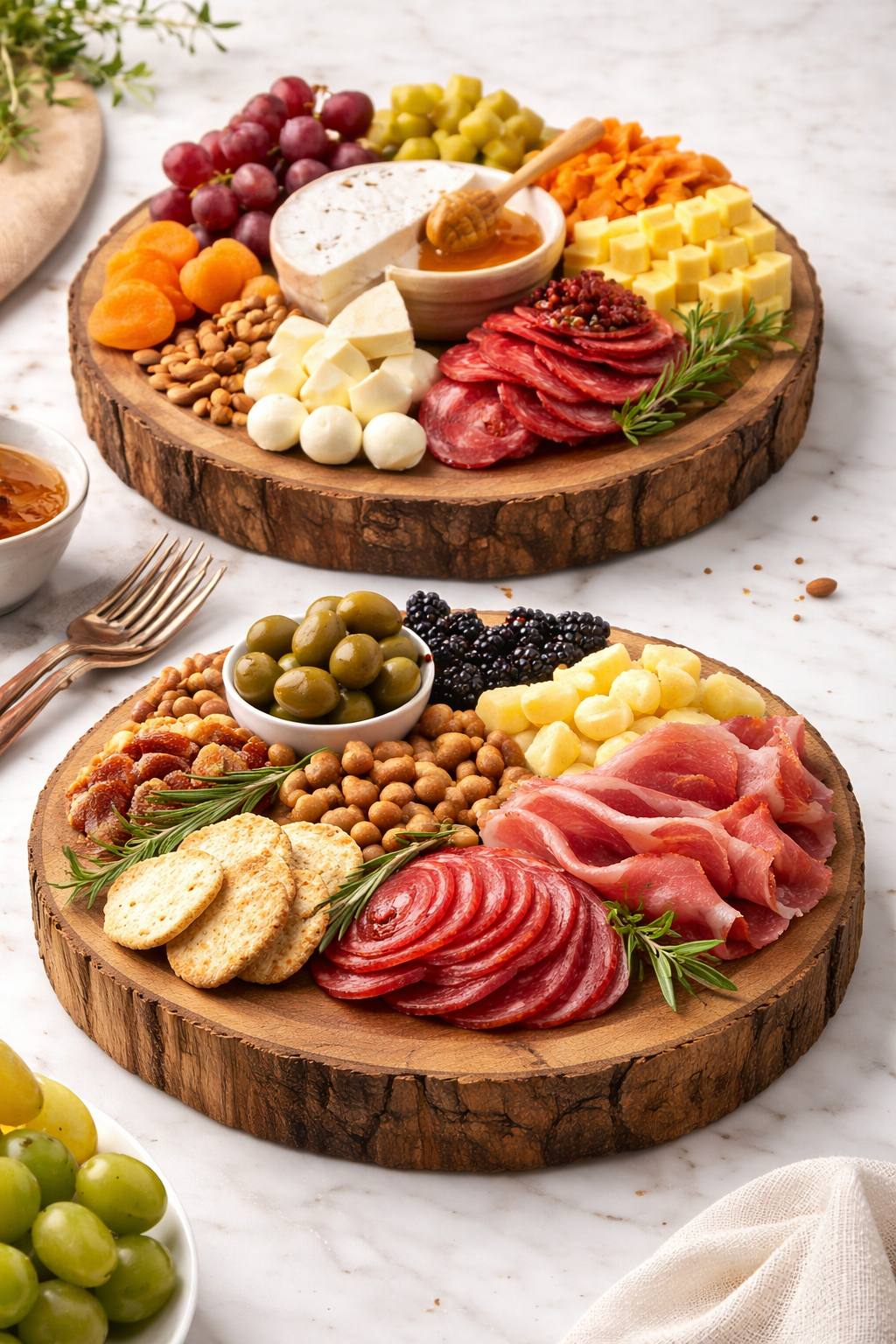 TABLA DE QUESOS DE MADERA MACIZA