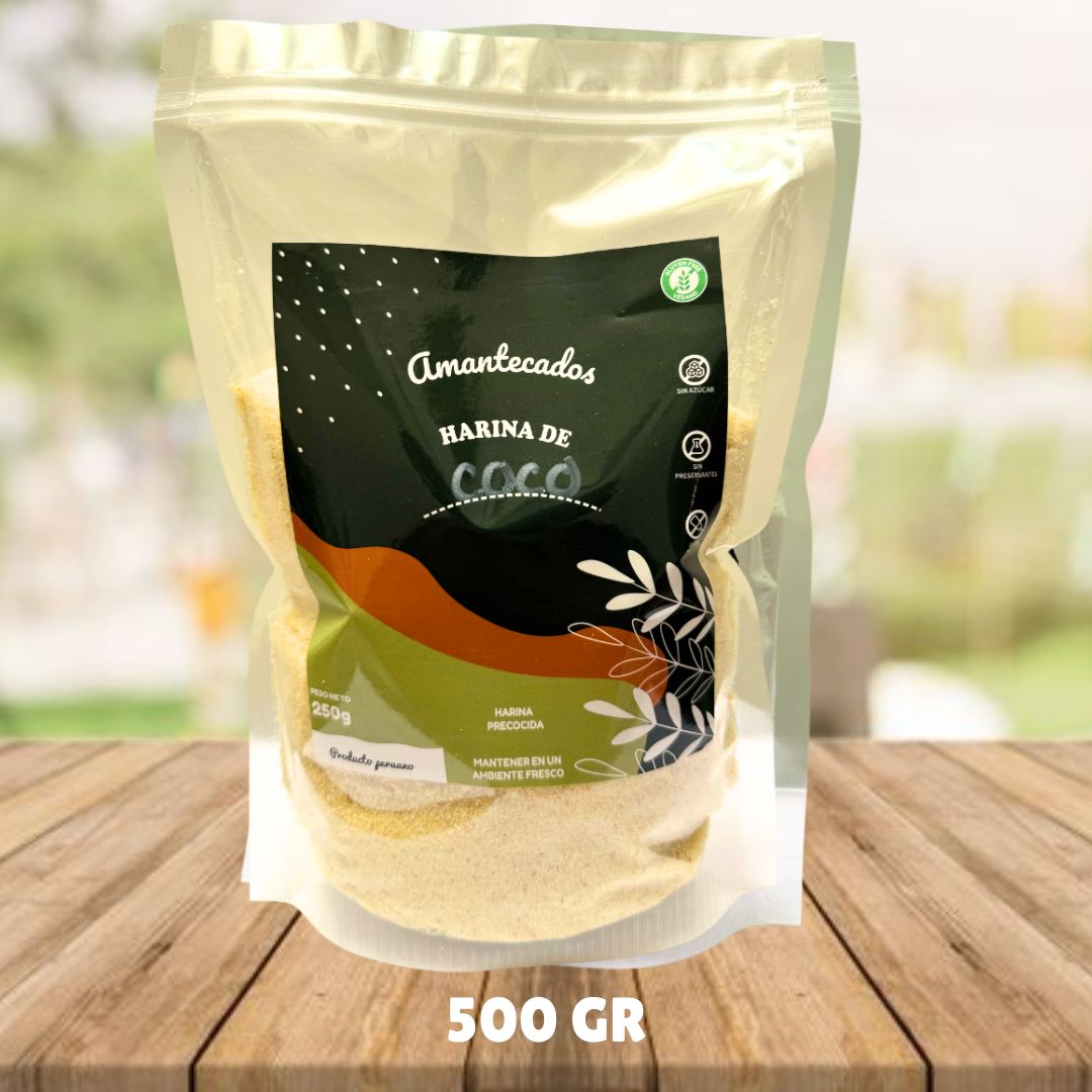 Harina de coco 500 gr