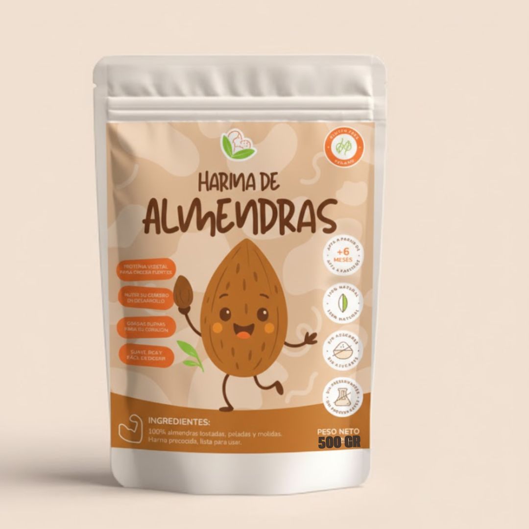 Harina de almendras - 500 gr