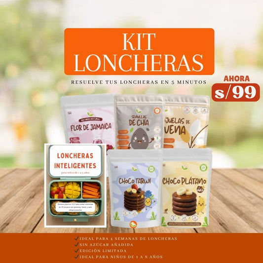 Kit Loncheras Inteligentes – 4 Semanas Sin Ultraprocesados (Edición Limitada)