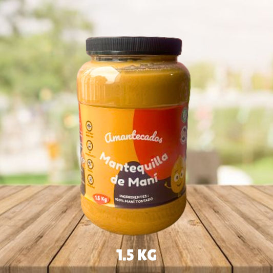 Mantequilla de maní 1.5 KG