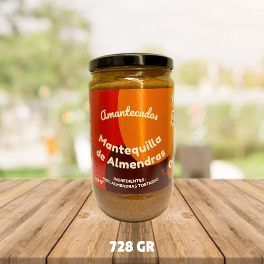 Mantequilla de almendras 728 gr